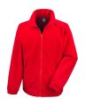 Heren Fleece Vest Outdoor Result R220M Flame Red